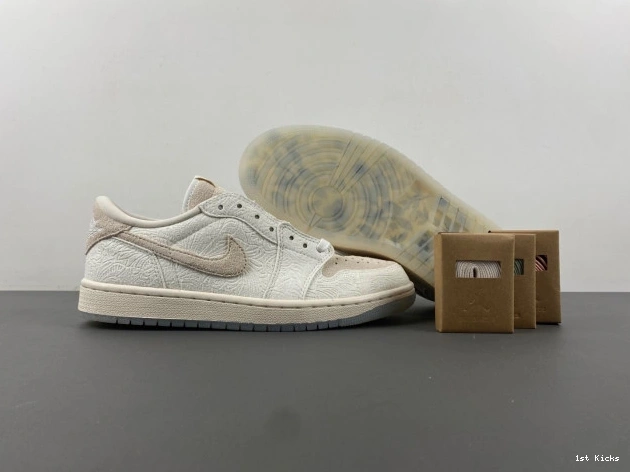 1st Kicks Shoes Chris Jordan OG 1 FZ0455-200 Retro Low Paul 0719
